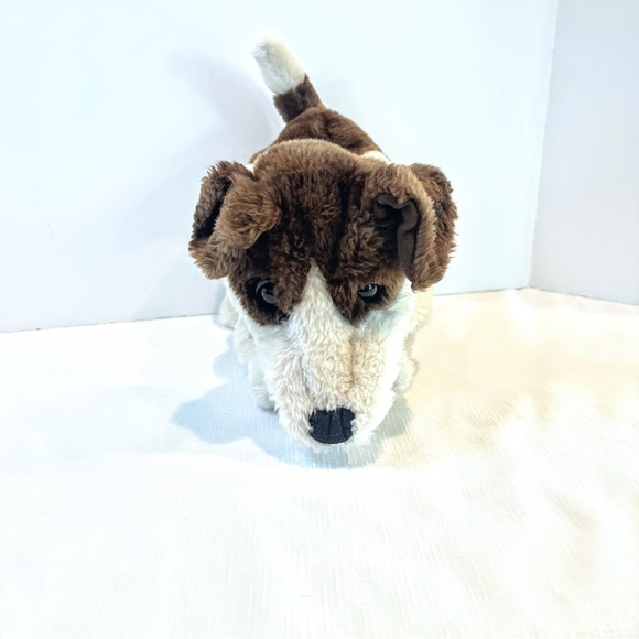 Folkmanis Jack Russel Terrier Vintage Hand Puppet Plush - Picture 6 of 13